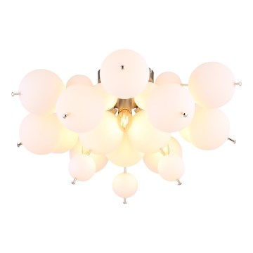 Globo - Πλαφονιέρα οροφής 3xE14/25W/230V διάμετρος 55 cm λευκό