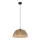 Globo - Πολύφωτο με συρματόσχοινο 1xE27/15W/230V μπαμπού
