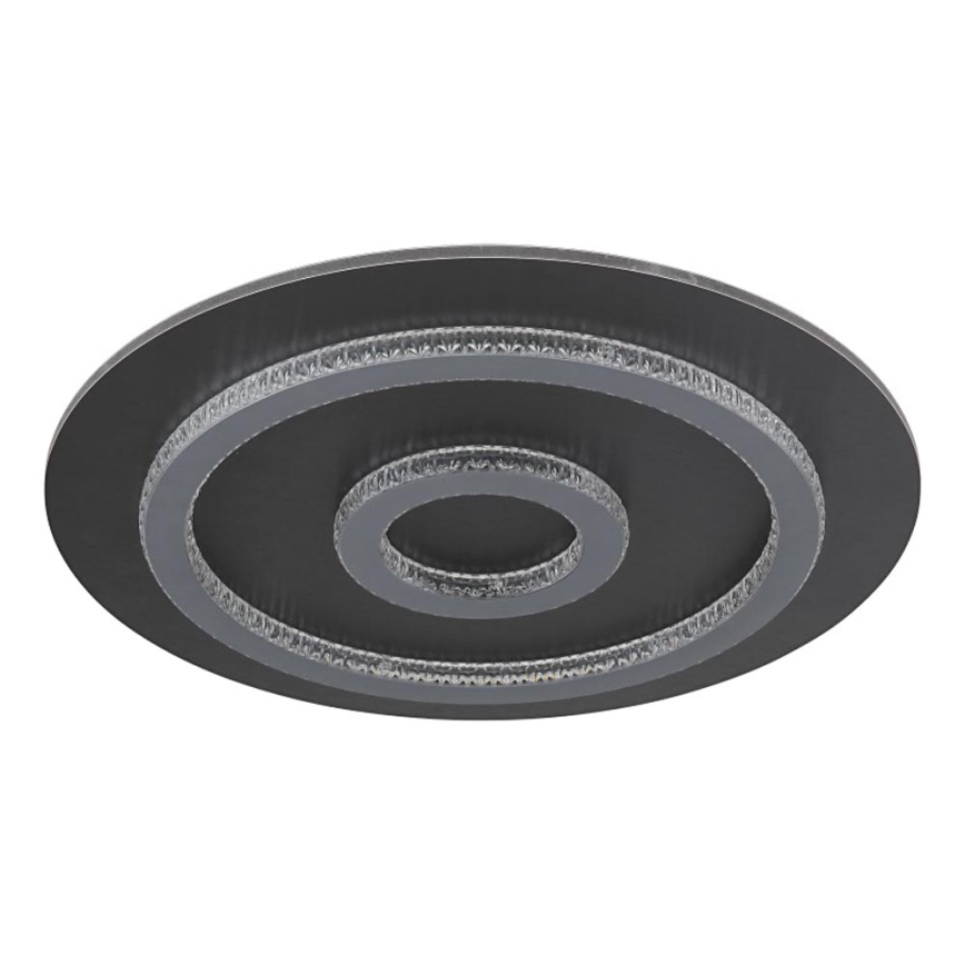 Globo - Ρυθμιζόμενο LED φωτιστικό οροφής 40W/230V 3000-6500K διάμ. 45 cm ανθρακί + τηλεχειριστήριο