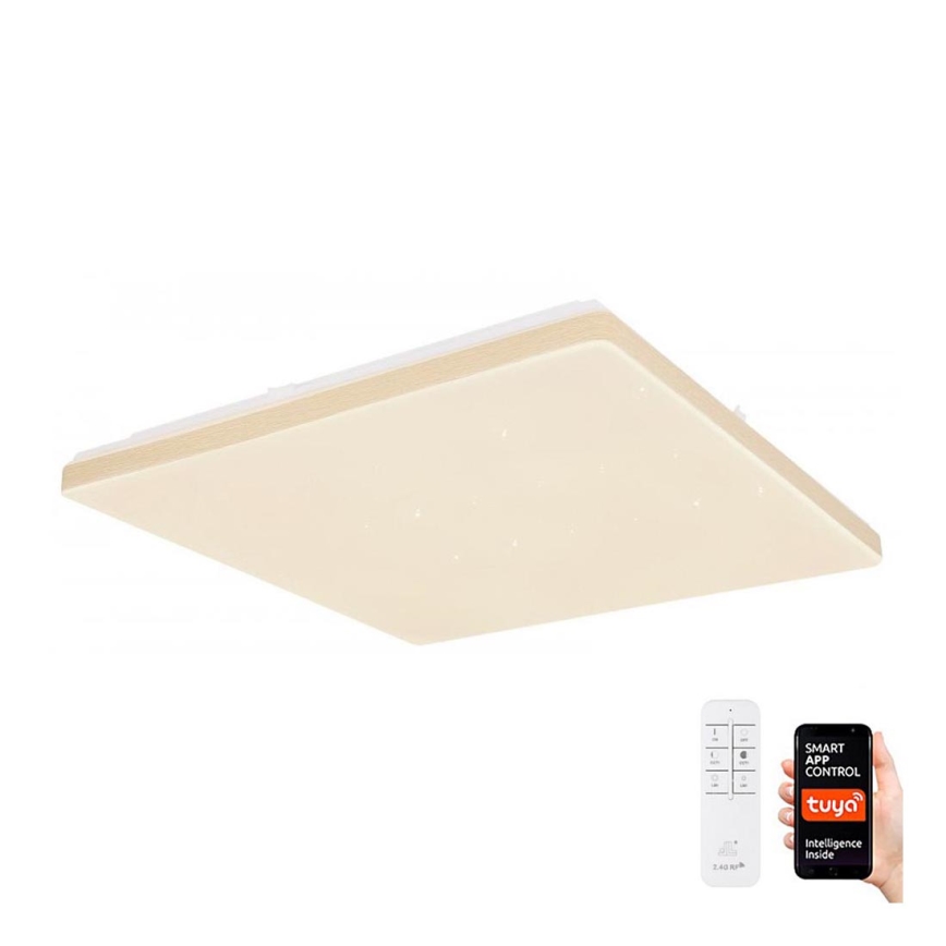 Globo - Ρυθμιζόμενο φωτιστικό οροφής LED/24W/230V Wi-Fi Tuya + τηλεχειριστήριο