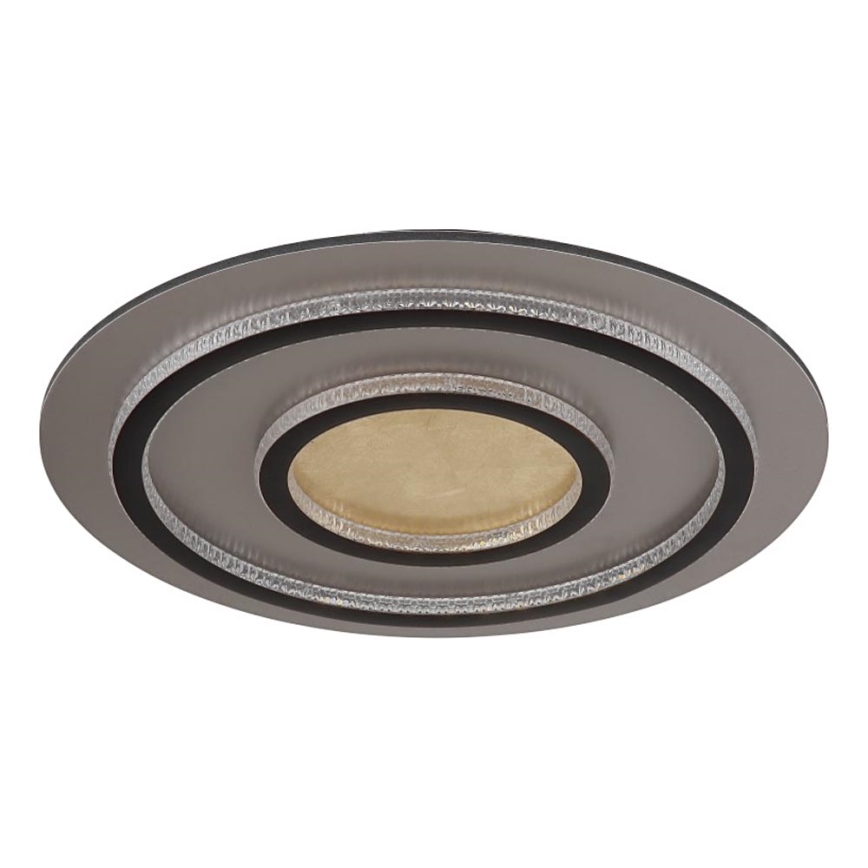 Globo - Ρυθμιζόμενο φωτιστικό οροφής LED/60W/230V 3000-6500K διάμ. 55 cm μαύρο + τηλεχειριστήριο