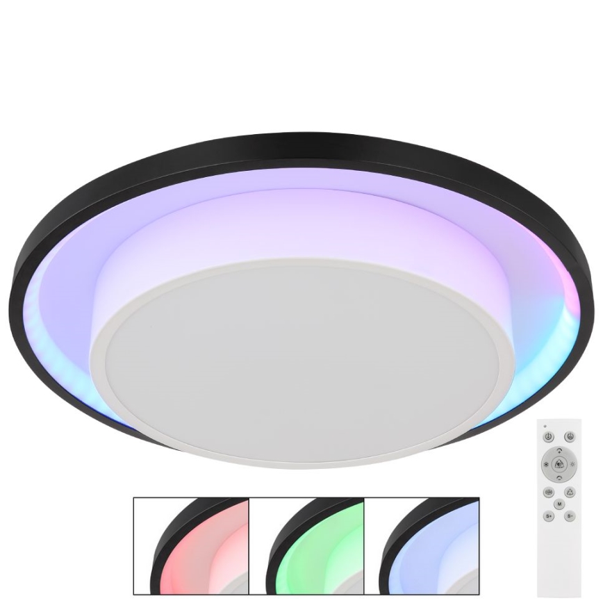 Globo - Ρυθμιζόμενο φωτιστικό οροφής LED RGBW LED/21W/230V 2700-6500K με τηλεχειριστήριο