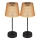 Globo - ΣΕΤ 2x LED Ηλιακό Φωτιστικό LED/0,06W/3V IP44 40 mAh πορτοκαλί