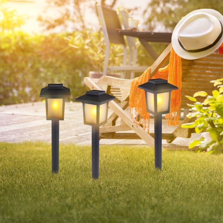 Globo - ΣΕΤ 3x Ηλιακή λάμπα LED 3xLED/1,2V IP44 200 mAh