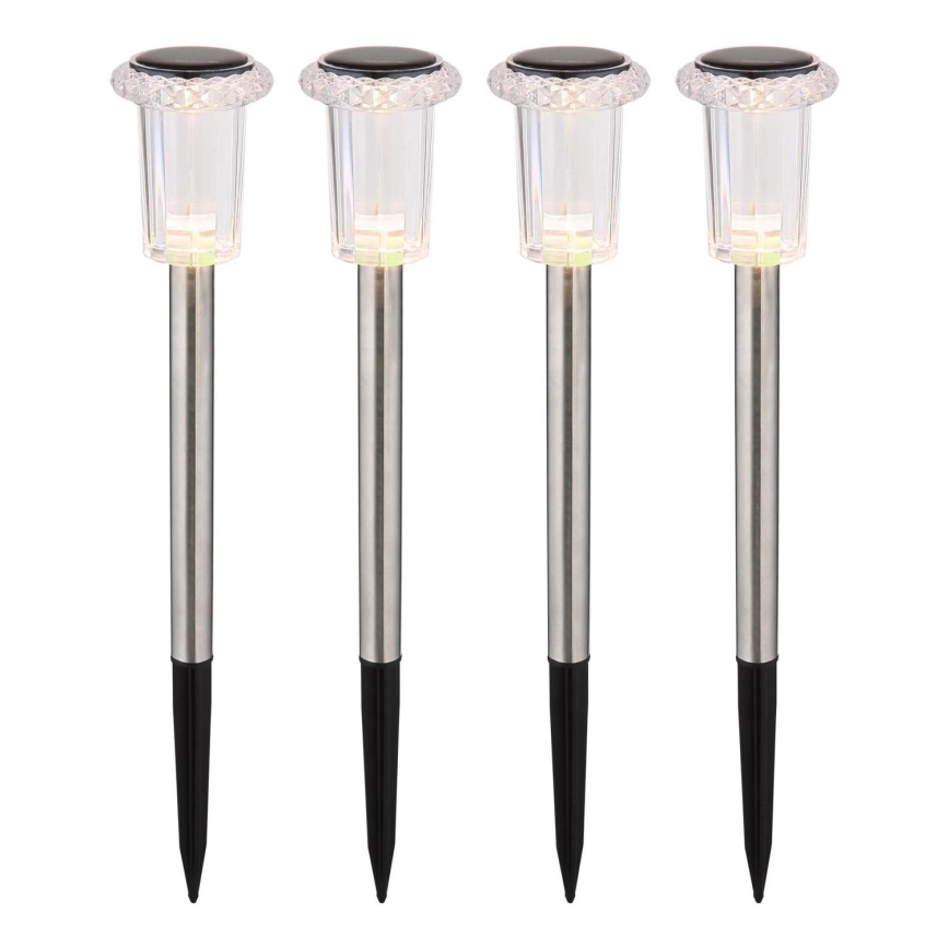 Globo - ΣΕΤ 4x Ηλιακό φωτιστικό LED LED/0,06W/1,2V IP44 100 mAh