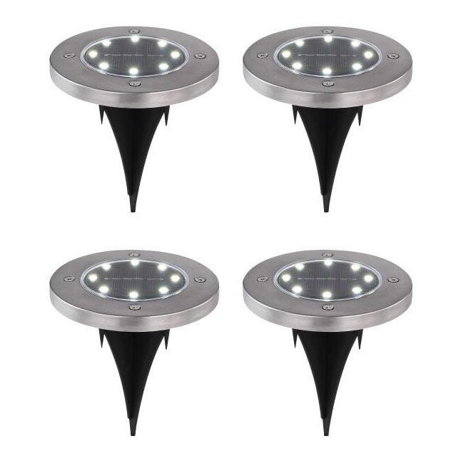 Globo - ΣΕΤ 4x Ηλιακό φωτιστικό LED LED/0,1W/3V IP44 300 mAh