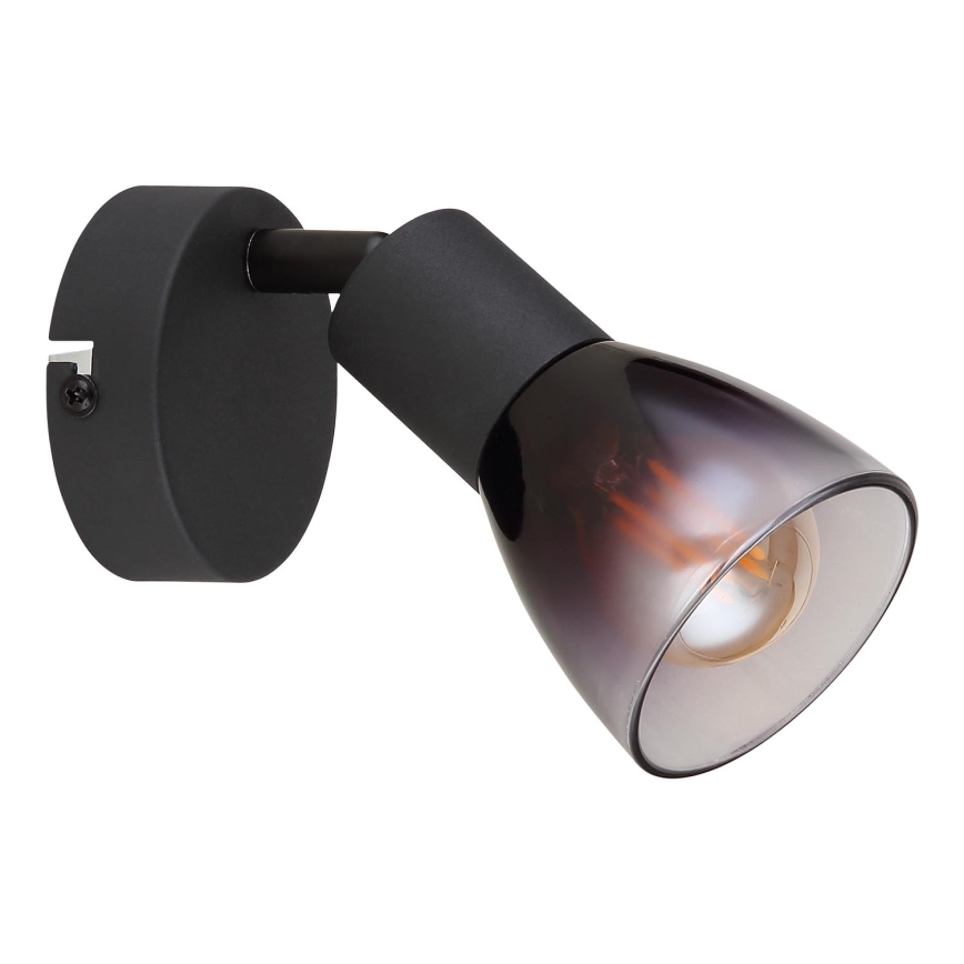 Globo - Σποτ τοίχου 1xE14/25W/230V μαύρο