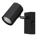 Globo - Σποτ τοίχου 1xGU10/25W/230V μαύρο