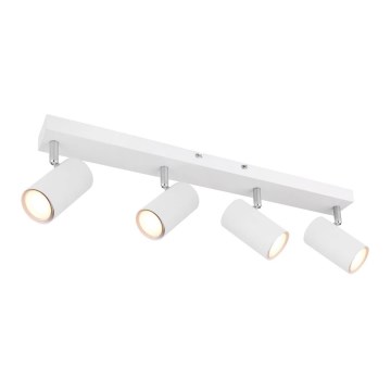 Globo - Σποτ φωτιστικό 4xGU10/35W/230V λευκό