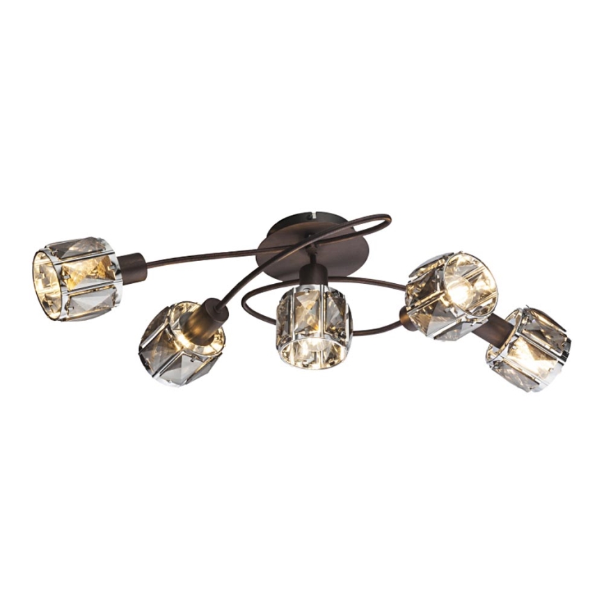 Globo - Συνδεδεμένο πολύφωτο 5xE14/40W/230V