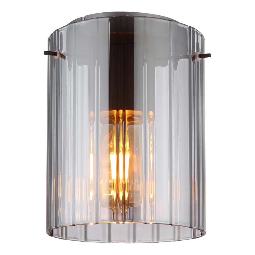 Globo - Φωτιστικό οροφής 1xE27/40W/230V διάμετρος 18 cm γκρι
