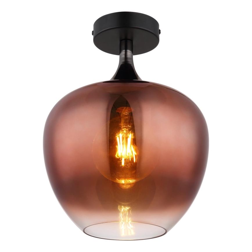 Globo - Φωτιστικό οροφής 1xE27/40W/230V χαλκός