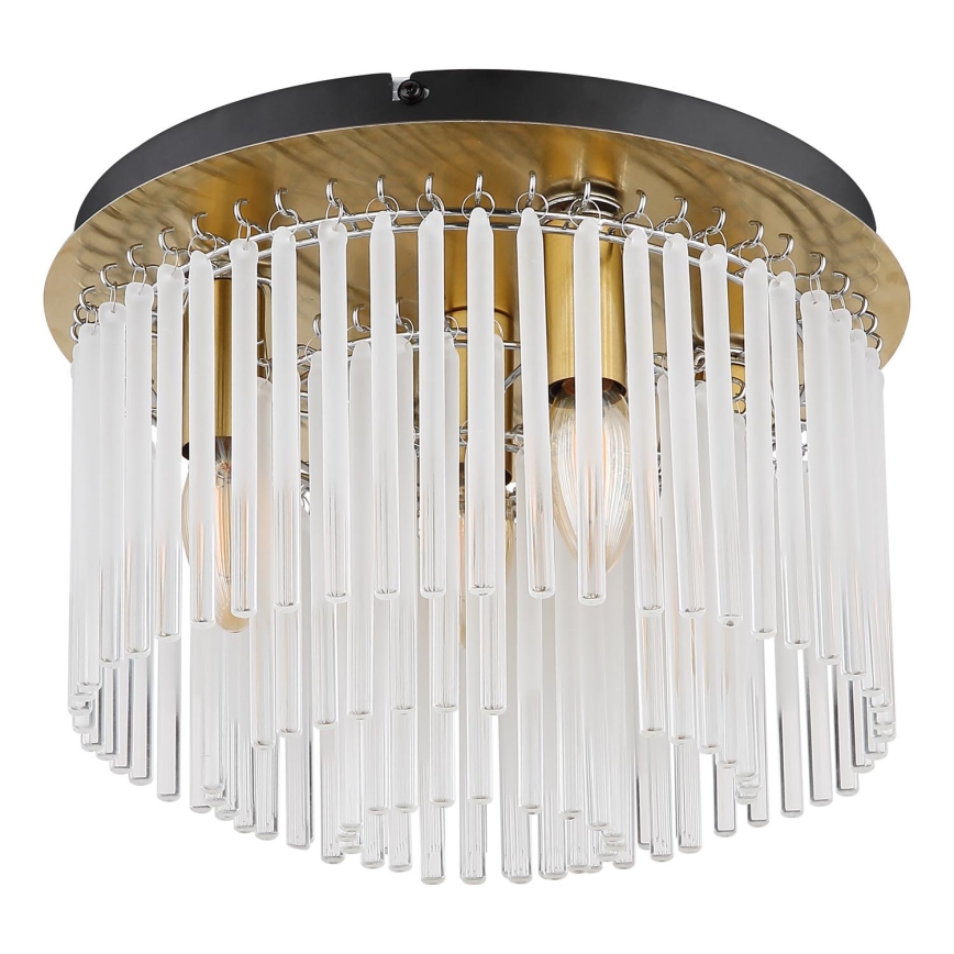 Globo - Φωτιστικό οροφής 5xE27/60W/230V διάμετρος 32 cm χρυσό