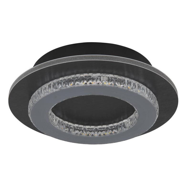 Globo - Φωτιστικό οροφής LED LED/12W/230V 3000/4000/6500K διάμ. 20 cm ανθρακί