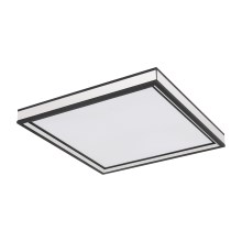 Globo - Φωτιστικό οροφής LED LED/12W/230V 30x30 cm μαύρο/λευκό