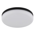 Globo - Φωτιστικό οροφής LED LED/12W/230V 4000K διάμετρος 22 cm μαύρο