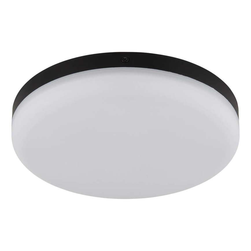 Globo - Φωτιστικό οροφής LED LED/12W/230V 4000K διάμετρος 22 cm μαύρο
