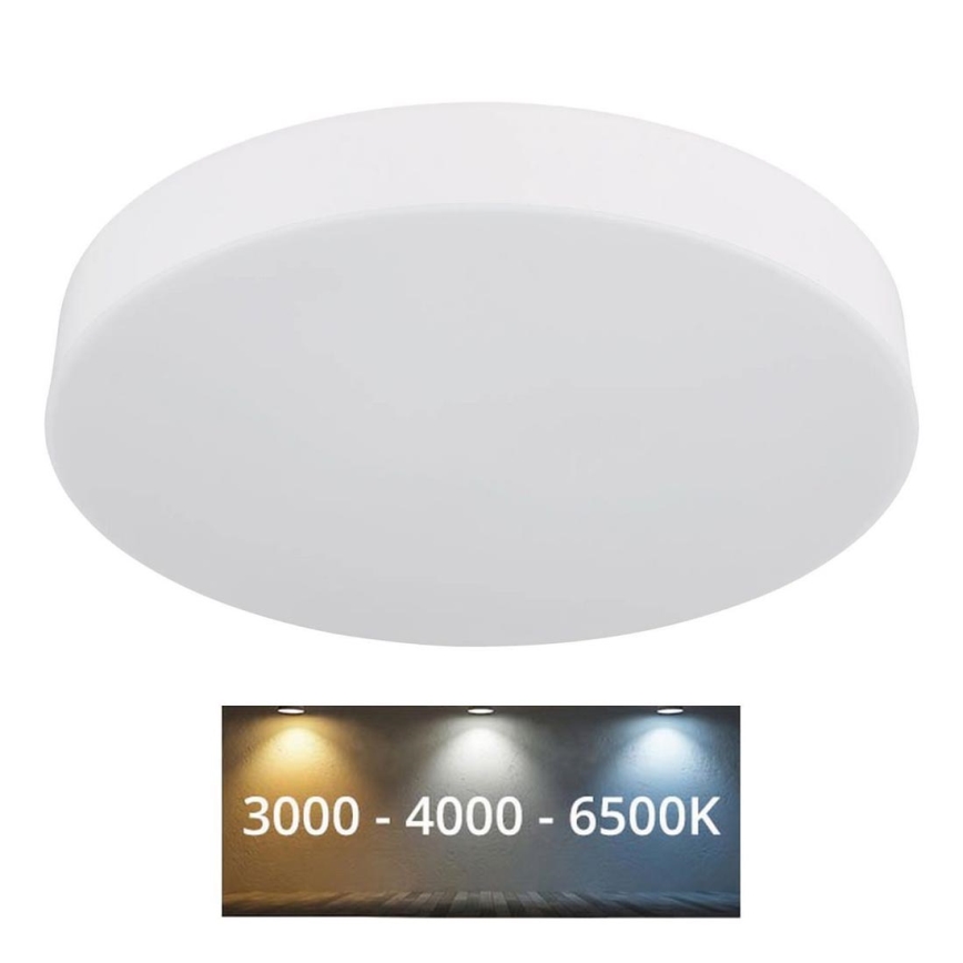 Globo - Φωτιστικό οροφής LED LED/24W/230V 3000K/4000K/6500K διάμετρος 30 cm λευκό