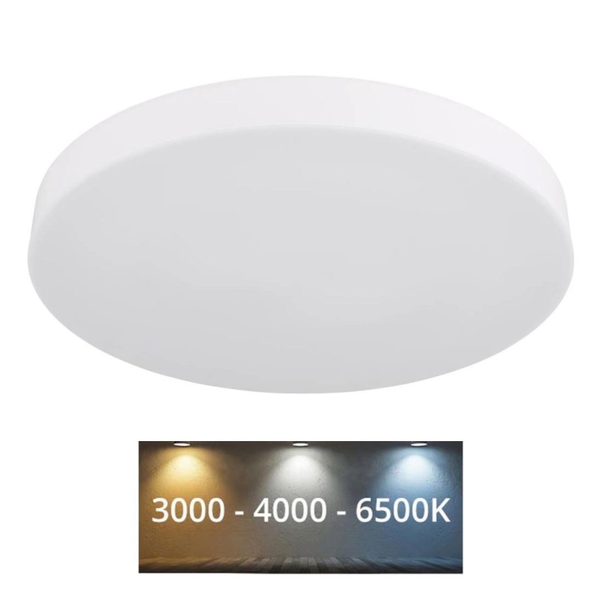Globo - Φωτιστικό οροφής LED LED/36W/230V 3000K/4000K/6500K διάμετρος 40 cm λευκό