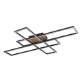 Globo - Φωτιστικό οροφής LED LED/40W/230V 3000K 60x80 cm μαύρο