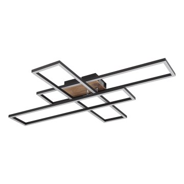 Globo - Φωτιστικό οροφής LED LED/40W/230V 3000K 60x80 cm μαύρο