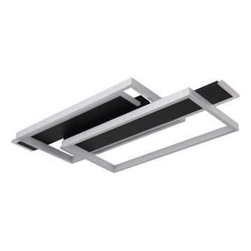 Globo - Φωτιστικό οροφής LED LED/40W/230V 62x27 cm ματ χρώμιο/μαύρο
