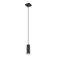 Globo - Φωτιστικό οροφής με καλώδιο 1xGU10/35W/230V μαύρο