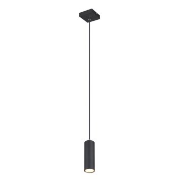 Globo - Φωτιστικό οροφής με καλώδιο 1xGU10/35W/230V μαύρο