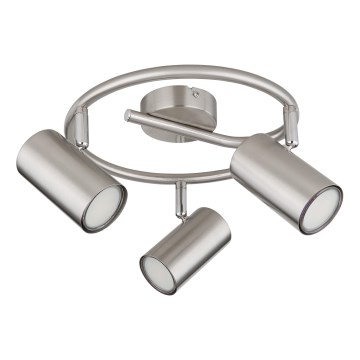 Globo - Φωτιστικό σποτ 3xGU10/25W/230V ματ χρώμιο