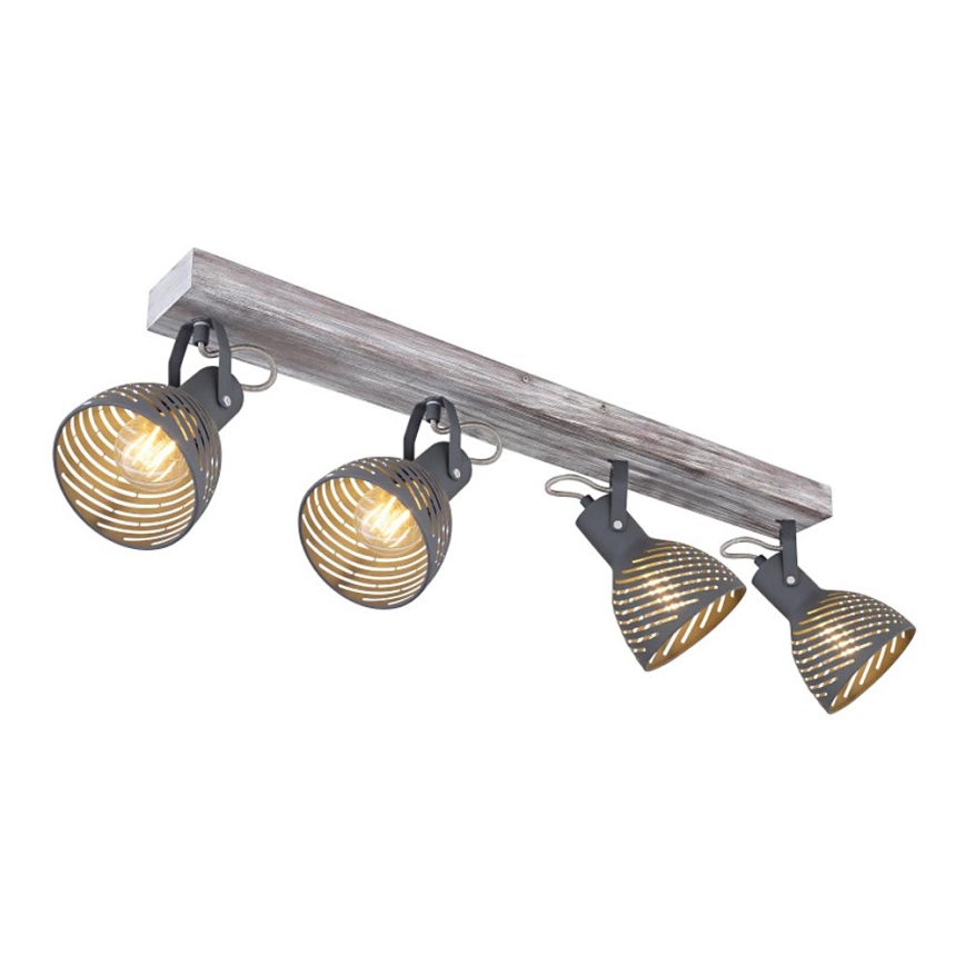 Globo - Φωτιστικό σποτ 4xE27/40W/230V