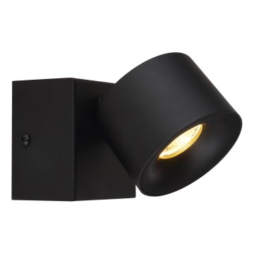 Globo - Φωτιστικό σποτ τοίχου LED LED/6W/230V μαύρο