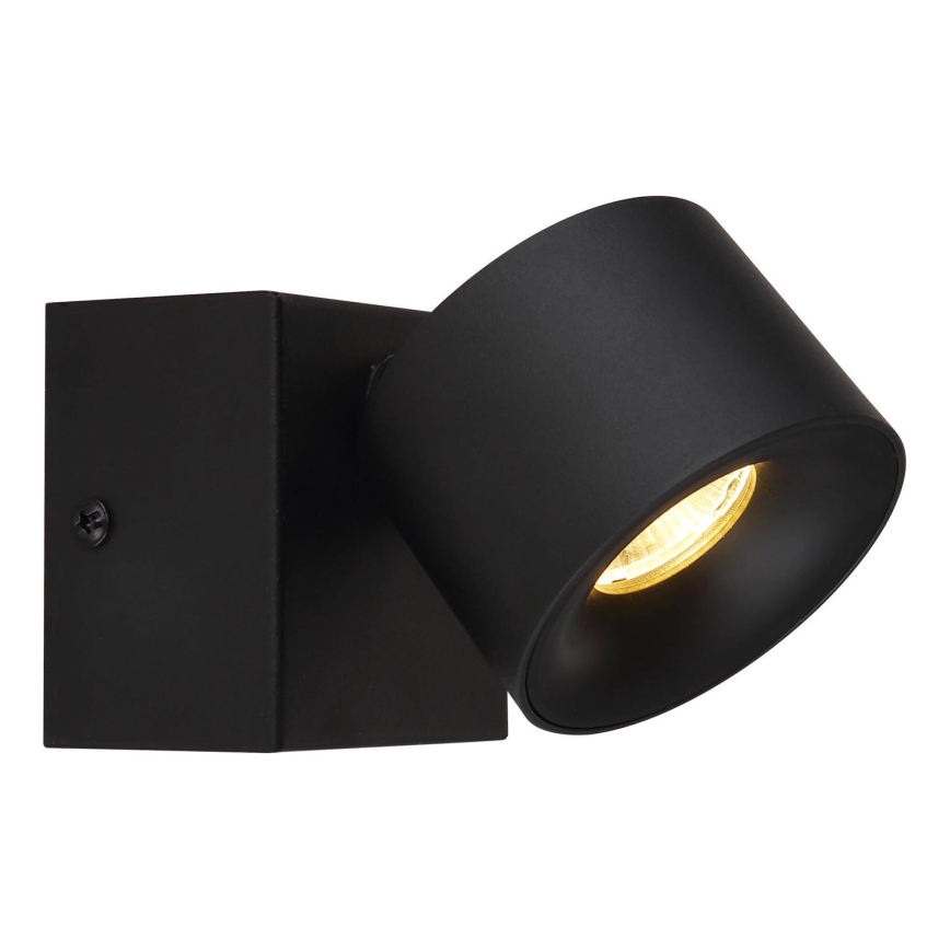 Globo - Φωτιστικό σποτ τοίχου LED LED/6W/230V μαύρο