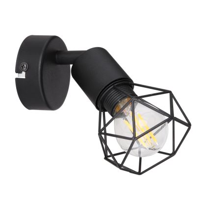 Globo - Φωτιστικό σποτ τοίχου LED 1xE14/6W/230V μαύρο