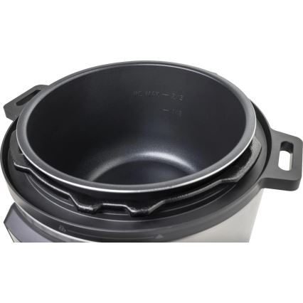GORENJE GMC6SBK - Πολυλειτουργική ηλεκτρική κατσαρόλα 6 L 8 σε 1 1000W/230V ανοξείδωτη