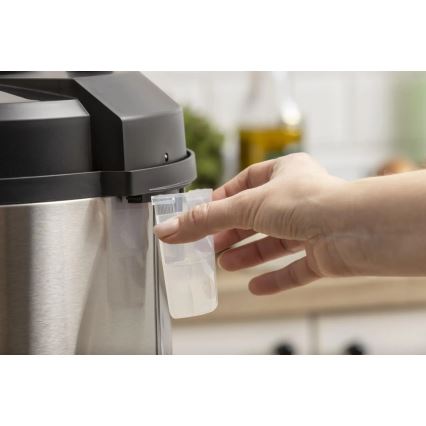 GORENJE GMC6SBK - Πολυλειτουργική ηλεκτρική κατσαρόλα 6 L 8 σε 1 1000W/230V ανοξείδωτη