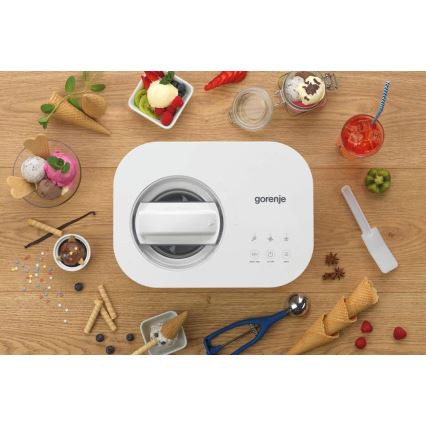 GORENJE ICM10W - Παγωτομηχανή 100W/230V, λευκή