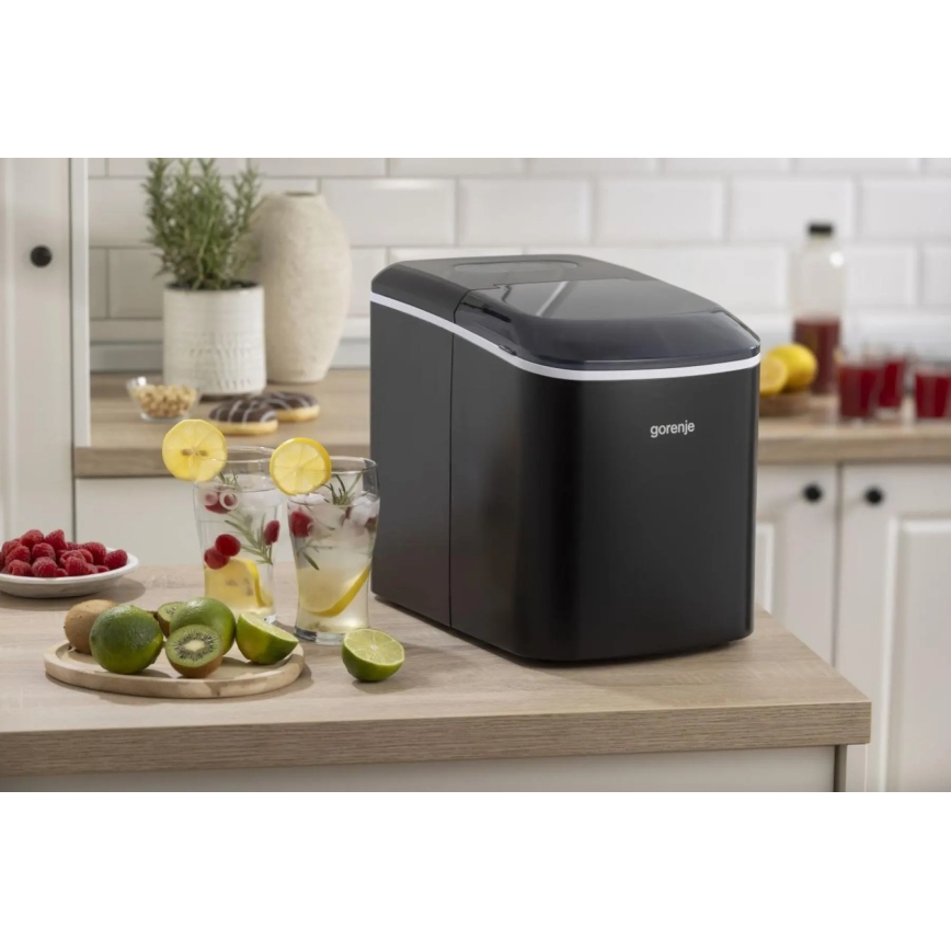 GORENJE IMDW1500B - Μηχανή παραγωγής πάγου 2,2 l 120W/230V μαύρη