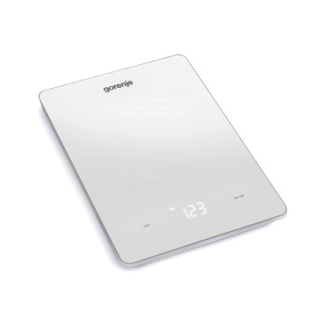 GORENJE KT10LBW - Ψηφιακή ζυγαριά κουζίνας 3xAAA λευκή