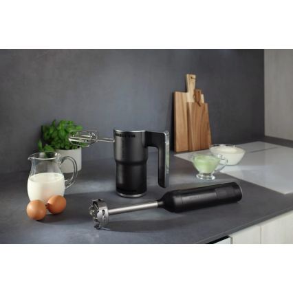 GORENJE M400ORAB - Μίξερ χειρός 400W/230V μαύρο/ανοξείδωτο