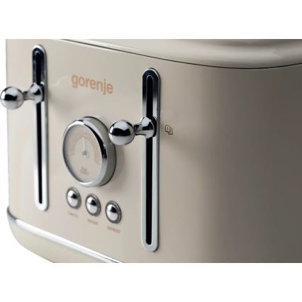 GORENJE T2300CLIN - Φρυγανιέρα με 4 θέσεις 1150W/230V μπεζ