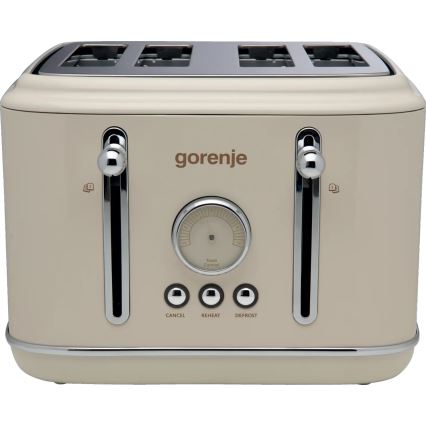 GORENJE T2300CLIN - Φρυγανιέρα με 4 θέσεις 1150W/230V μπεζ
