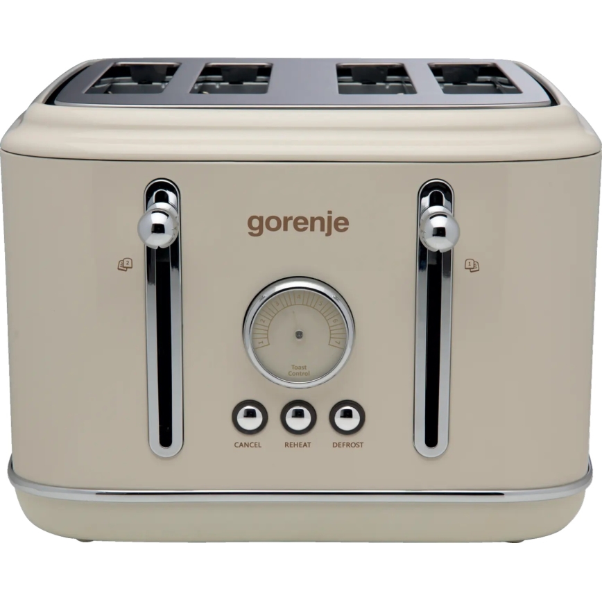 GORENJE T2300CLIN - Φρυγανιέρα με 4 θέσεις 1150W/230V μπεζ