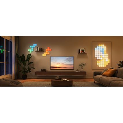 Govee - 10x Smart mini RGBIC panel Wi-Fi