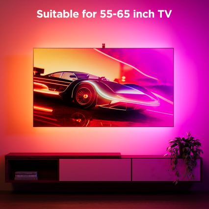 Govee - Backlight 3S Netflix TV 55-65 SMART LED οπίσθιος φωτισμός RGBICW Wi-Fi + τηλεχειριστήριο