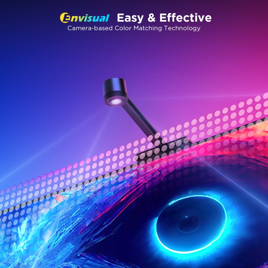 Govee - Backlight 3S Netflix TV 55-65 SMART LED οπίσθιος φωτισμός RGBICW Wi-Fi + τηλεχειριστήριο