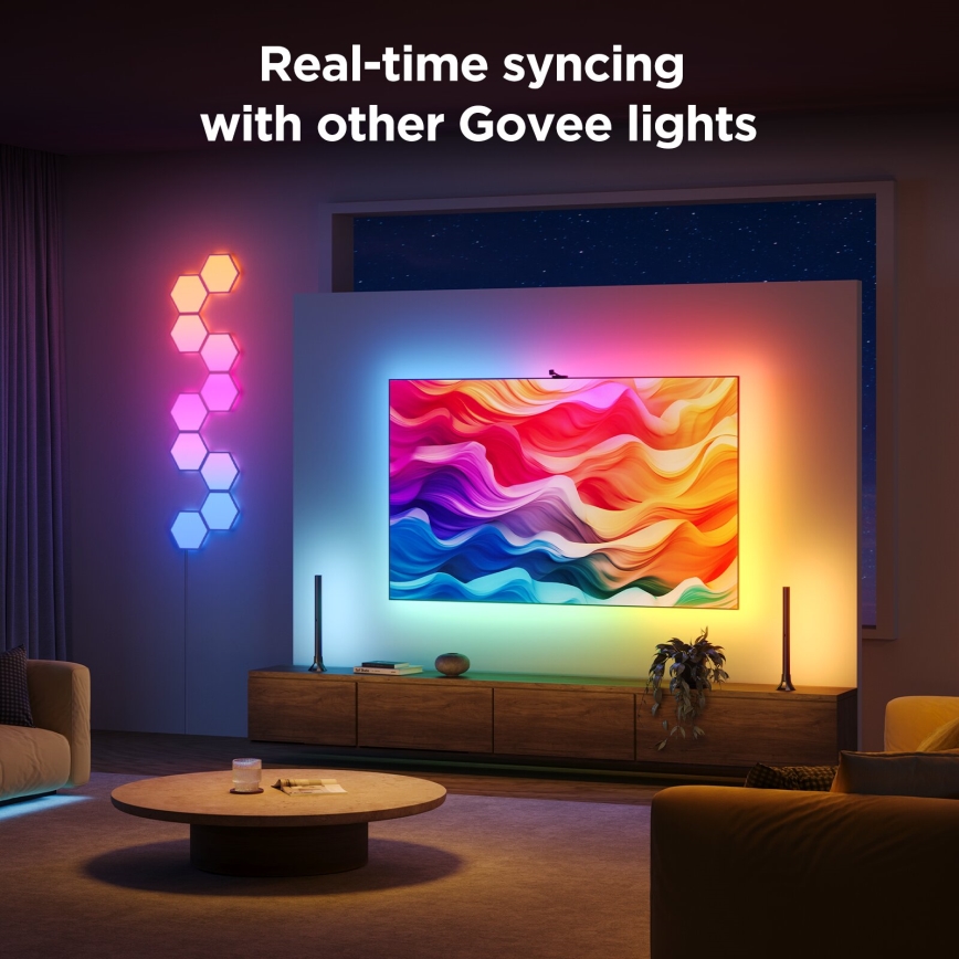 Govee - Backlight 3S Netflix TV 55-65" SMART LED οπίσθιος φωτισμός RGBICW Wi-Fi + τηλεχειριστήριο