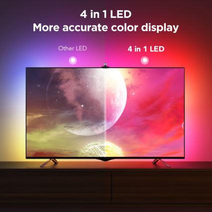 Govee - Backlight 3S Netflix TV 55-65" SMART LED οπίσθιος φωτισμός RGBICW Wi-Fi + τηλεχειριστήριο