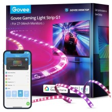 Govee - Dreamview G1 Smart LED RGBIC Φωτισμός οθόνης 27-34» Wi-Fi