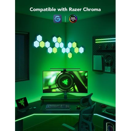 Govee - Dreamview G1 Smart LED RGBIC Φωτισμός οθόνης 27-34» Wi-Fi