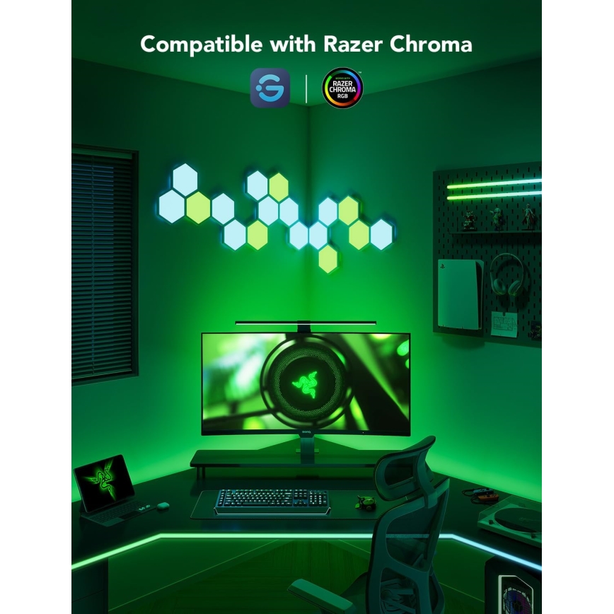 Govee - Dreamview G1 Smart LED RGBIC Φωτισμός οθόνης 27-34» Wi-Fi